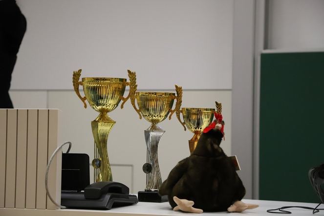 Siegerehrung von Naboj Junior 2024