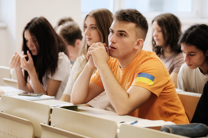 Teilnehmer:innen der Simons Science School in Mathematics 2025