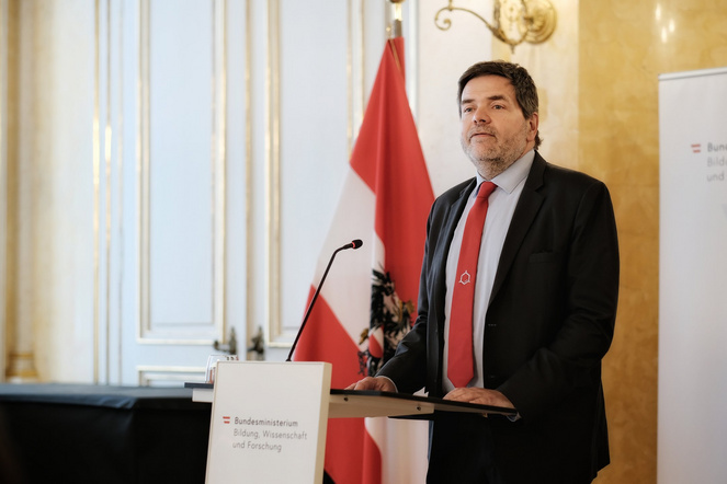 Teilnehmer:innen beim Tag der Wissenschaftsolympiaden 2024