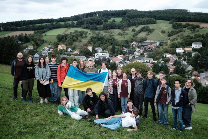 Teilnehmer:innen der Simons Science School in Mathematics 2025