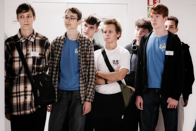 Teilnehmer:innen der Simons Science School in Chemistry and Physics 2025