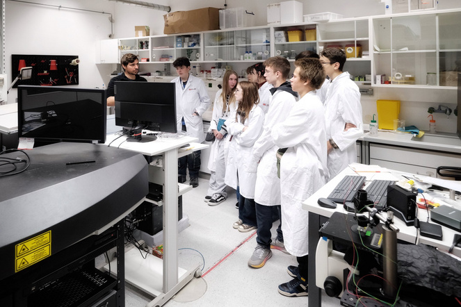 Teilnehmer:innen der Simons Science School in Chemistry and Physics 2025