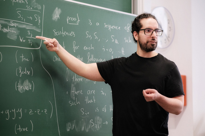 Teilnehmer:innen der Simons Science School in Mathematics 2025