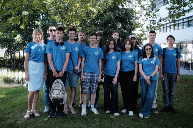 Teilnehmer:innen bei der AITHYRA AI for Science School 2025