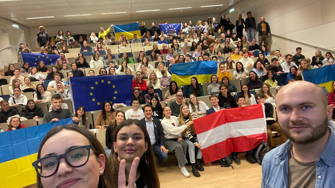 Teilnehmer:innen bei MathePlus 2023