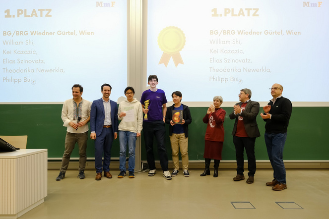 Siegerehrung vom Náboj Mathematik 2025