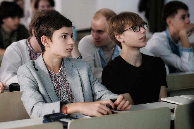 Teilnehmer:innen der Simons Science School in Mathematics 2025