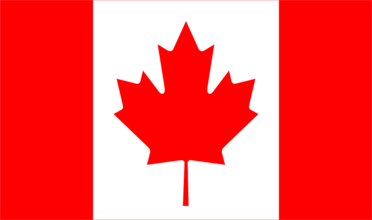 Flagge von Kanada